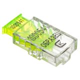 Пломба пластиковая контрольная номерная "Гарпун", прозрачная