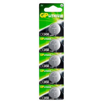 Батарейка GP CR2450 (DL2450) литиевая BC5