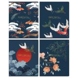 Тетрадь 48л., А5, клетка Greenwich Line "Улучшение", матовая ламинация, тиснение фольгой, 70г/м2