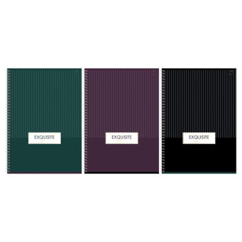 Тетрадь 96л., А4, клетка, на гребне BG 