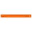 Линейка закройщика 30см СТАММ, пластиковая, прозрачная, оранжевая