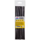 Клеевые стержни ArtSpace, диаметр 11мм, длина 200мм, черные, набор 5шт., европодвес