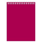 Блокнот А5 60л. на гребне BG "Для конференций", бордо