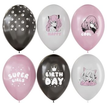 Воздушные шары, 25шт., М12/30см, MESHU 