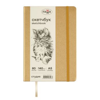 Скетчбук 80л., А5 Гамма 