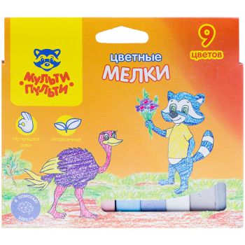 Мелки цветные Мульти-Пульти 