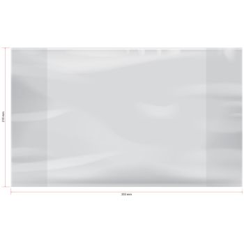 Обложка 210*350 для тетрадей и дневников, ПЭ 60мкм, ArtSpace, ШК