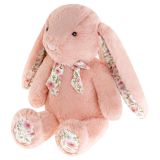 Мягкая игрушка ТРИ СОВЫ "Розовый зайка", 27см