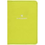 Обложка для паспорта OfficeSpace "Journey", экокожа софт-тач, салатовый, тиснение фольгой