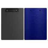 Планшет с зажимом Berlingo "Steel&Style" А5+, 2500мкм, пластик (полифом), синий