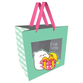 Пакет подарочный 23*18*10см MESHU 